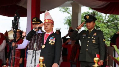 Pimpin Upacara HUT RI, Bupati Nikson Nababan Bicara Prestasi dan Capaian Tapanuli Utara