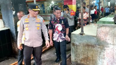 Dijadwalkan Dikunjungi Presiden, Dirut PUD Pasar Medan Dampingi Kapolda Sumut Cek Kondisi Pasar Sukaramai