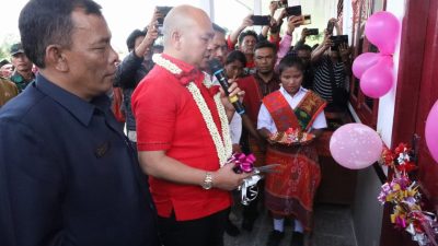 Bupati Taput Resmikan SMP Negeri 6 Sipahutar