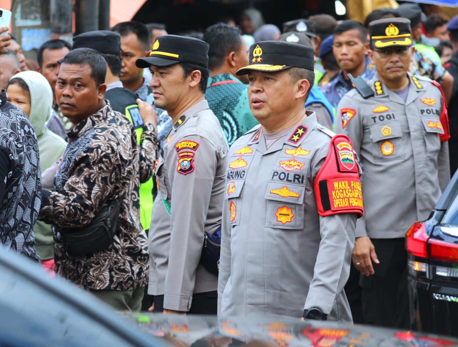 Kapolda Bersama Gubernur dan Pangdam Dampingi Presiden Jokowi Kunker di Sumut