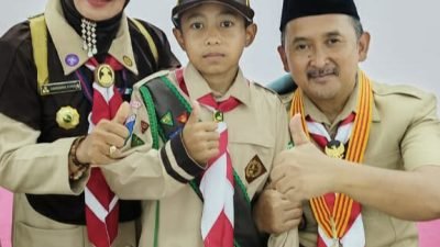 Siaga SDN 1 Malabar Tampil Memukau di Acara HUT Pramuka Ke-62