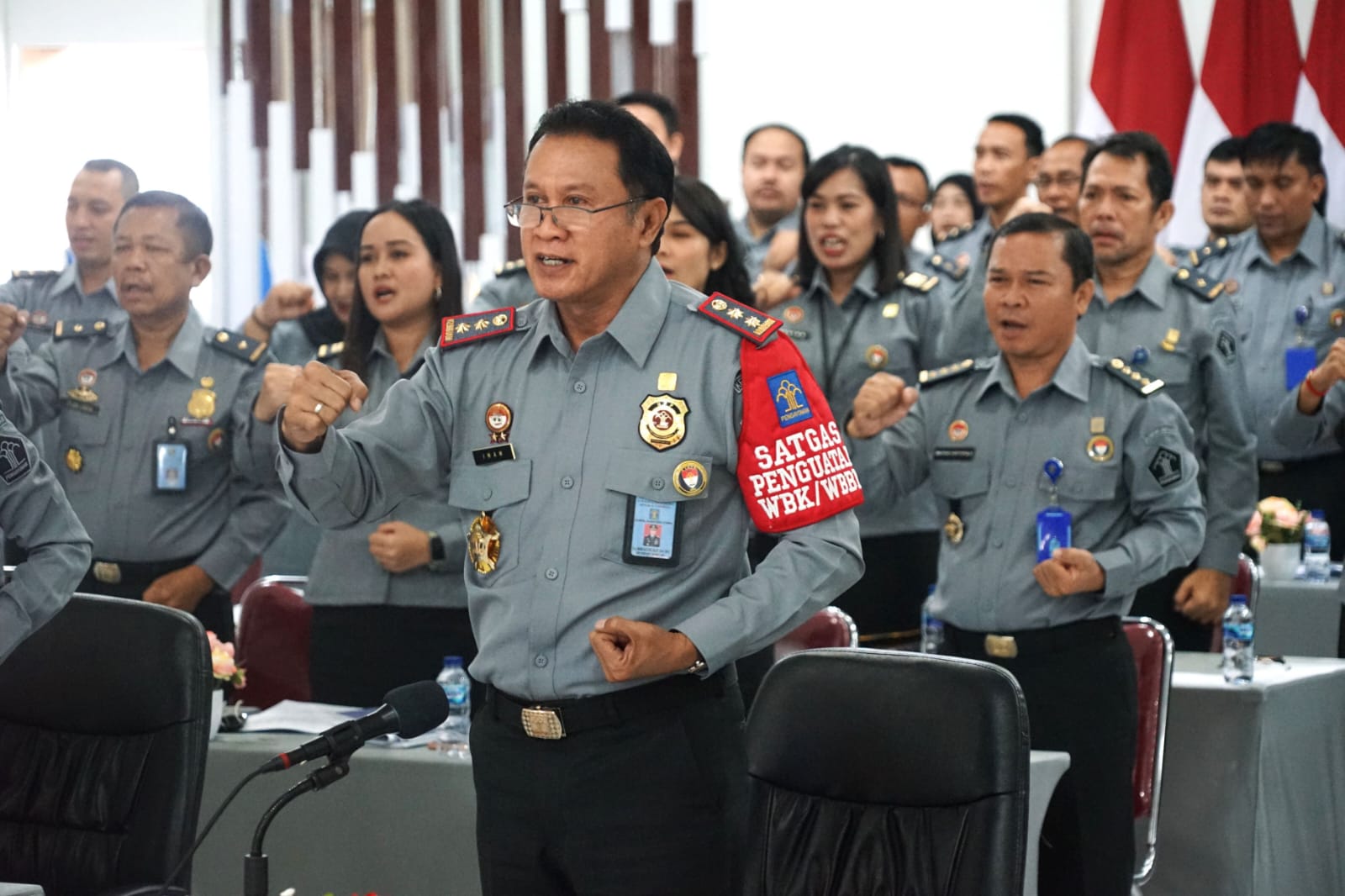 Unggulkan 7 Inovasi, Kanwil Kemenkumham Sumatera Utara Hadapi Desk Evaluasi Tim Penilai Mandiri