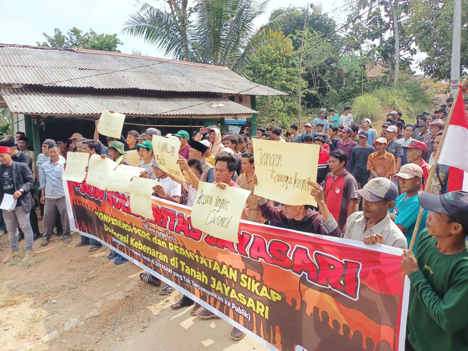 Warga Gelar Deklarasi Damai, Mengungkap Kebenaran di Jayasari Lebak