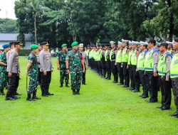 Dampingi Kapolda Sumut, Kapolrestabes Medan Cek Kesiapan Personel Kedatangan R1