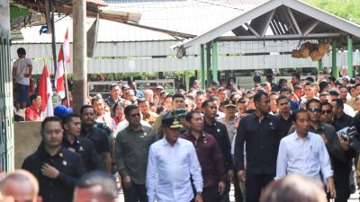 Tiba dI Bandara Kualanamu, Kapolda Sumut, Gubernur dan Pangdam Jemput Presiden