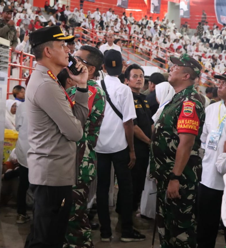 Kapolrestabes Medan Amankan Kunker Presiden Jokowi ke Gedung Serbaguna