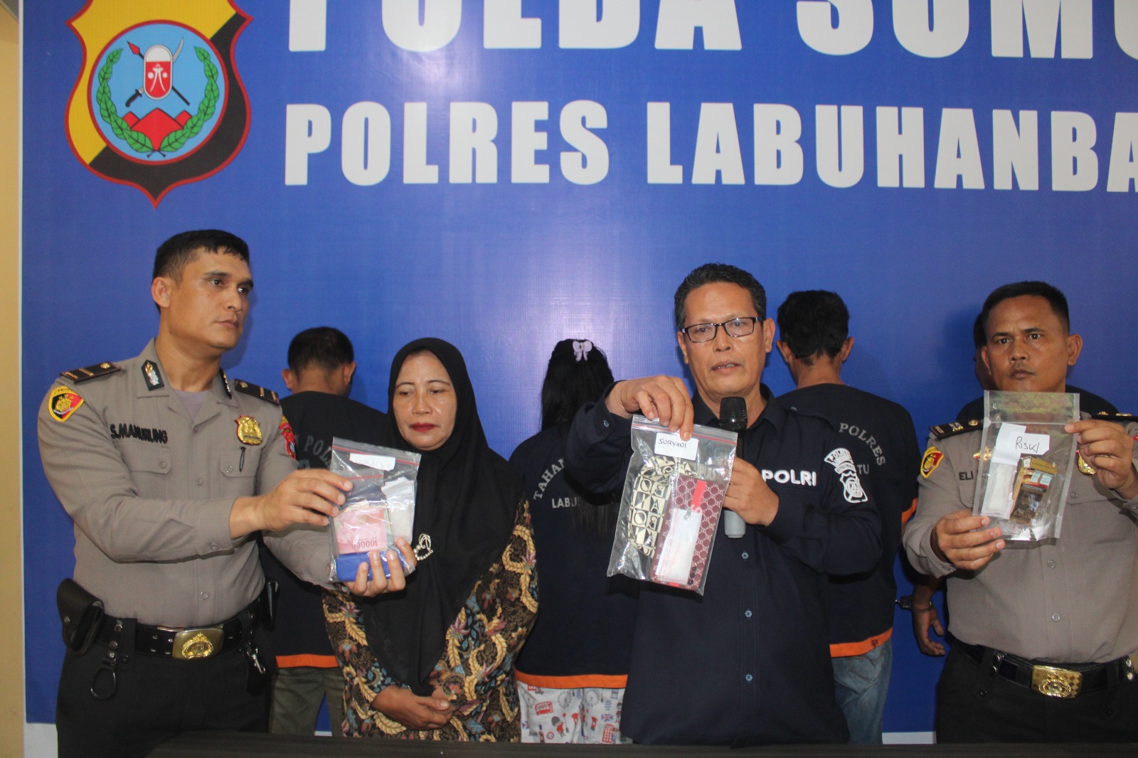 Sindikat Narkoba Antar Provinsi Diciduk Polres Labuhan Batu