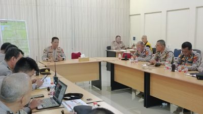 Polrestabes Medan Gelar Rapat Koordinasi Bahas Patroli dan Pengaturan Lalulintas