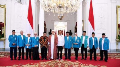 Presiden Jokowi Terima Pengurus Pusat Parmusi di Istana Merdeka