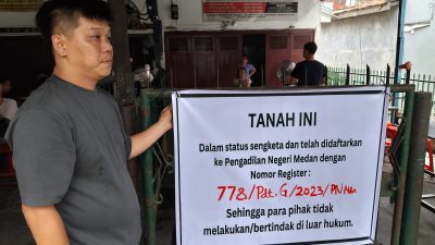 Tempat Usaha Diganggu, Johan Buat Laporan Ke Pengadilan Negeri Medan