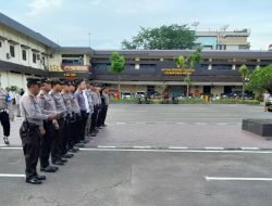 Pimpin Apel Pagi, Ini yang Disampaikan Wakasat Lantas Polrestabes Medan