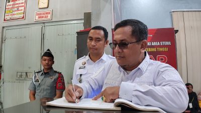 Kadivpas Kemenkumham Sumut Apresiasi Kinerja Pegawai Lapas Tebing Tinggi