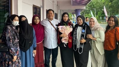 Raih Gelar Sarjana Psikologi, Ini Pesan Joko Tarigan Buat Anaknya