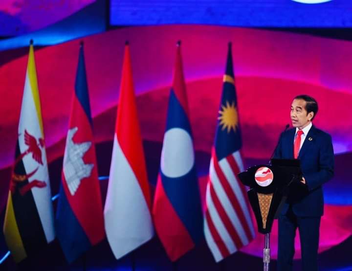 Presiden Jokowi Resmi Buka KTT Ke-43 ASEAN