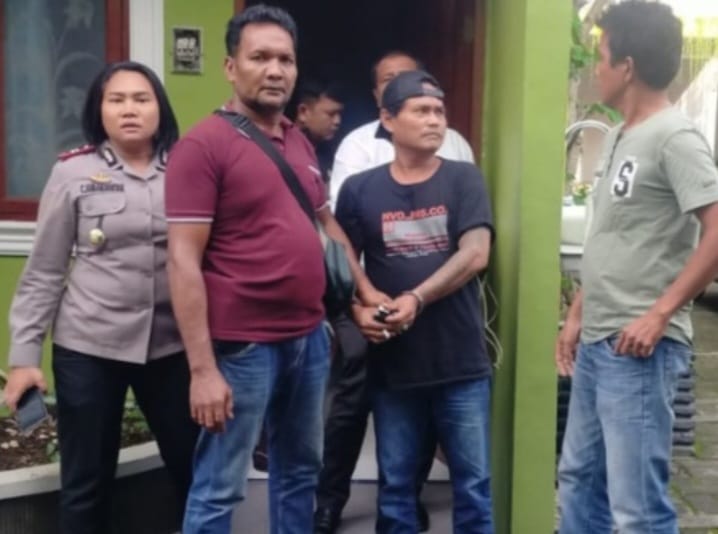 Viral di Sosmed, Kapolsek Tuntungan Tangkap Pelaku Pengancaman Pakai Sajam