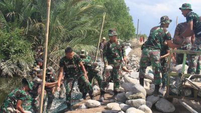 Pengecoran Jalan Speksi dan Jalan Pasar Nippon Marelan Mulai Menunjukan Hasil, Ini Kata Dandim