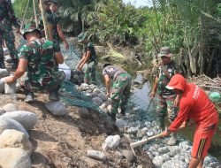 Dansatgas: TMMD 118 Kodim 0201/Medan Termasuk Lestarikan Budaya Gotong Royong 