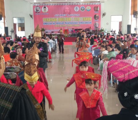 1200 Jemaat Dari 4 GKPS Resort Tebing Tinggi 1 Hadir Jubileum 120 Tahun