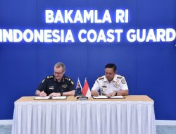 Lanjutkan Kerja Sama Maritim, Bakamla RI dan ABF Gelar SOM Ke-6