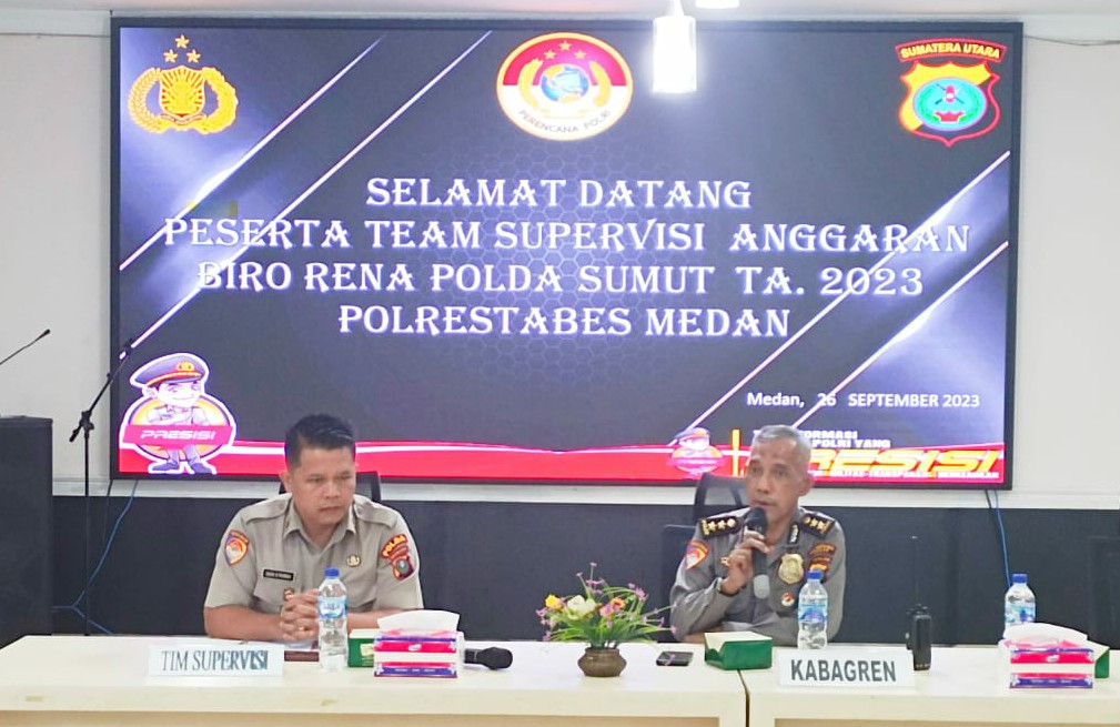 Tim Supervisi Asistensi Dari Rorena Kunjungi Polrestabes Medan