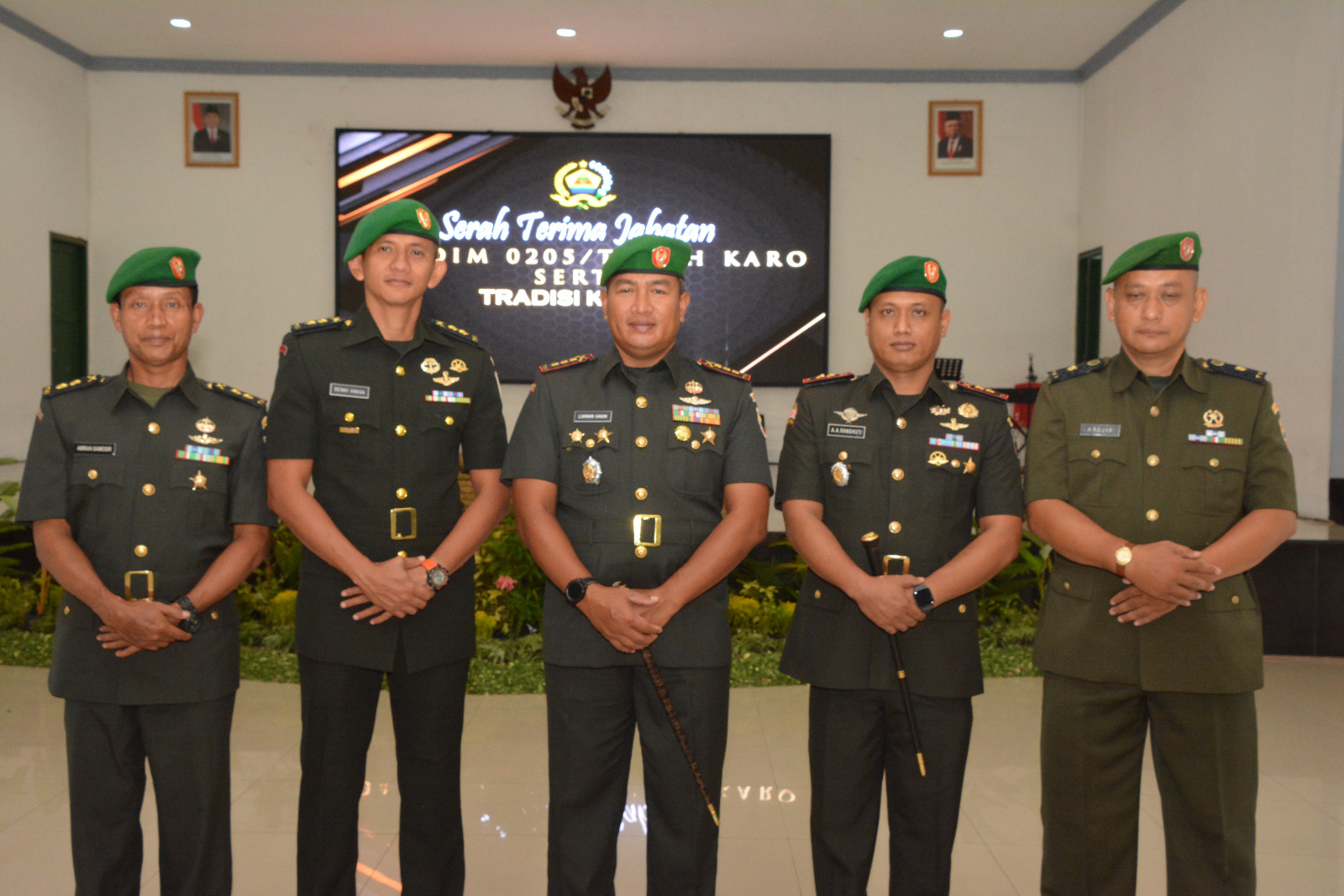 Danrem 023/KS Pimpin Sertijab Dandim 0205/TK dan Tradisi Korps Satuan