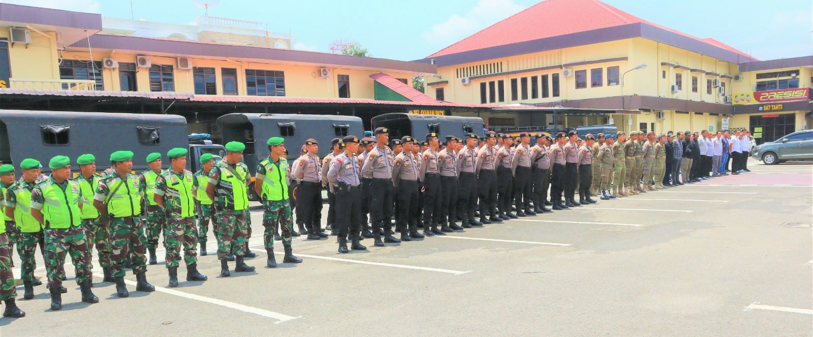 Tim Gabungan Patroli Skala Besar Tindak Kejahatan Jalanan dan Narkoba