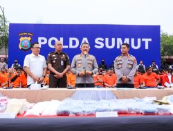 Polda Sumut Bongkar Pabrik Narkoba di Tanjung Balai, Irjen Agung Setya: Ini Dikendalikan Napi di Lapas