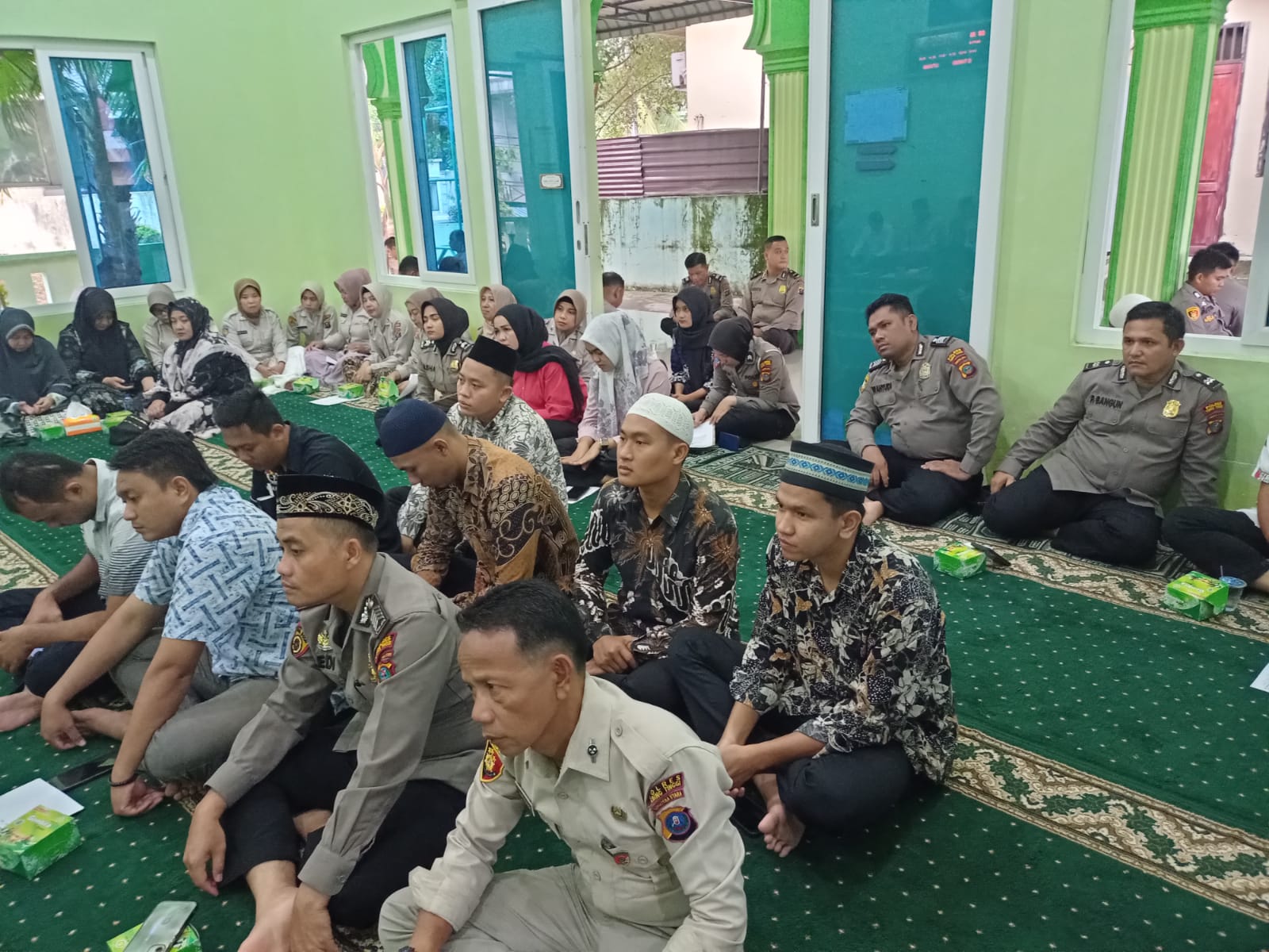 Polres Tebing Tinggi Peringati Maulid Nabi Muhammad SAW 1445 H / 2023 M