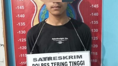 Cabuli Pacarnya, Seorang Mahasiswa Ditangkap Polres Tebing Tinggi