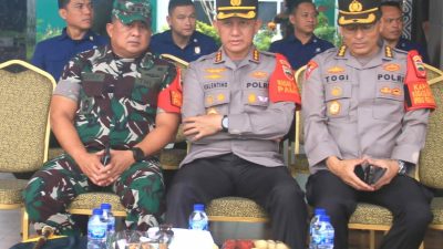 Kapolrestabes Medan Hadiri Apel Gelar Pasukan Kunjungan Wakil Presiden RI