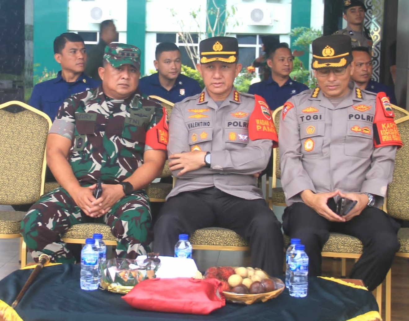 Kapolrestabes Medan Hadiri Apel Gelar Pasukan Kunjungan Wakil Presiden RI