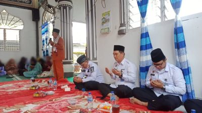 Lantunan Sholawat Bergema di Mesjid Lapas Tebing Tinggi dalam Peringatan Maulid Nabi Muhammad SAW 1445 H