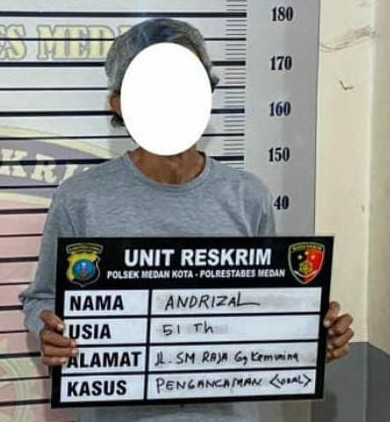 Viral Dimedsos, Hendak Pukul Ojol Pakai Martil Jukir di Medan Diamankan Polisi 