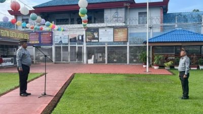 Lapas Binjai Laksanakan Apel Pagi Rutin Kesiapan Kerja ASN dan Pegawai