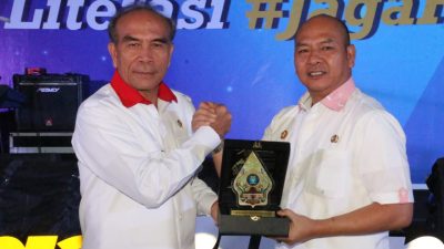 Bupati Taput Hadiri Kampanye #jagaruangsiber