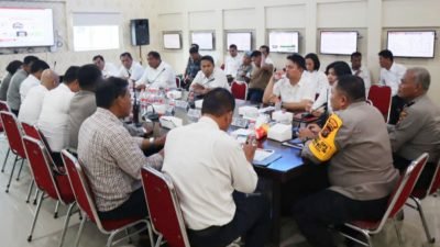 Polrestabes Medan Ikuti Lat Pra Operasi Sikat Toba 2023 Lewat Zoom Meeting