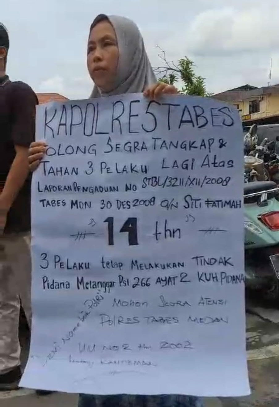 14 Tahun Kasus Mengendap Emak-Emak Geruduk Polresta Medan