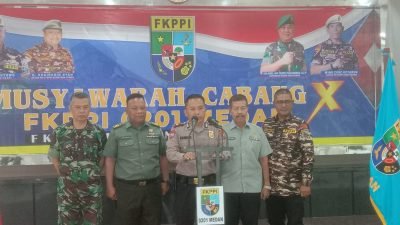 Polrestabes Medan Hadiri Musyawarah Cabang X FKPPI 0201 Medan