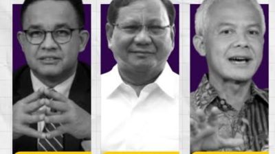 Sah! Nomor Urut Capres-Wacapres 2024, Anies 1, Prabowo 2, Ganjar 3