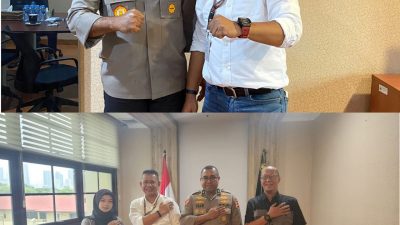 Ketua Pewarta Silaturahmi ke Karojianstra Sops Polri Brigjen Pol Jhonny Edison Isir SIK MTCP, Semoga pewarta.co Semakin Maju dan Dicintai Masyarakat