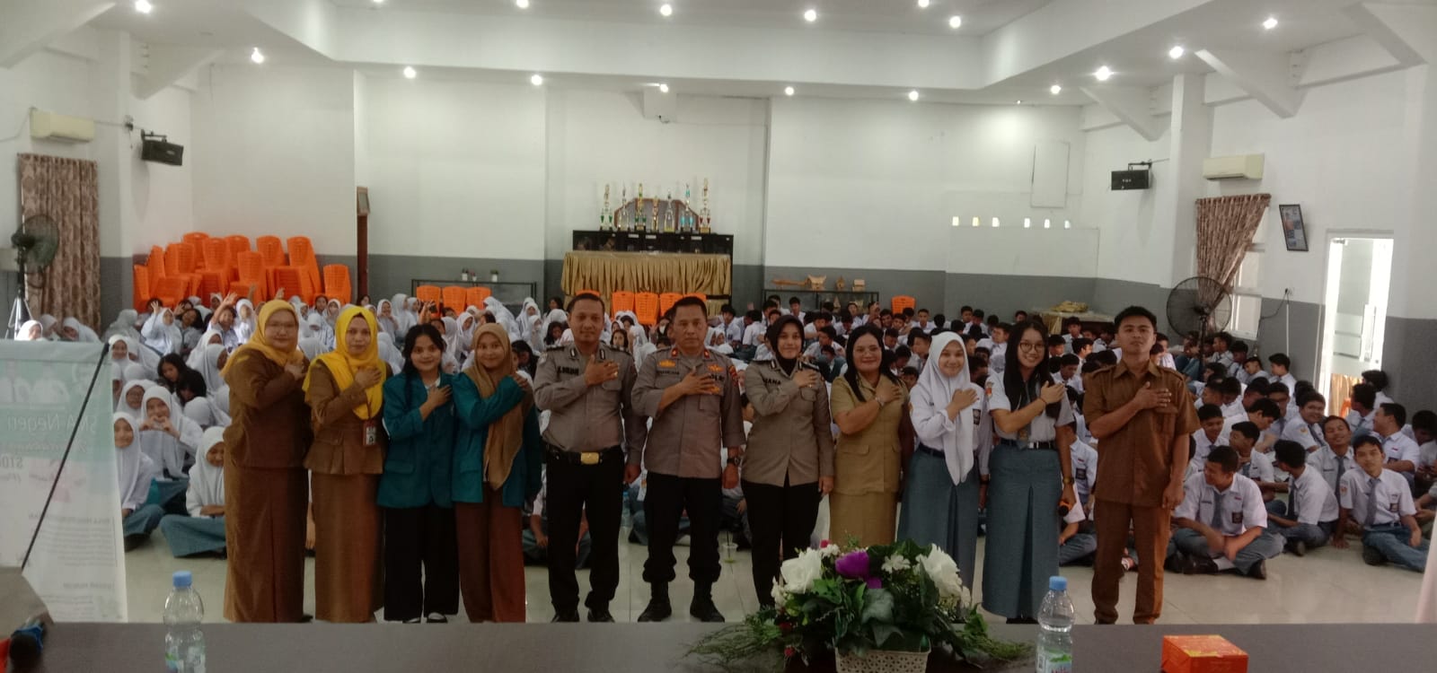 Polrestabes Medan Gelar Work Shop Soal Pencegahan Bullying di SMA Negeri 1 Medan