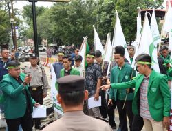 Mahasiswa Gelar Aksi di Polrestabes Medan, Minta Berantas Narkoba di Lokasi Hiburan Malam