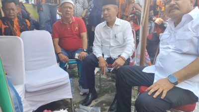 Ketua Pewarta Hadiri Pemakaman Kodrat Shah di TPU Sei Deli Medan