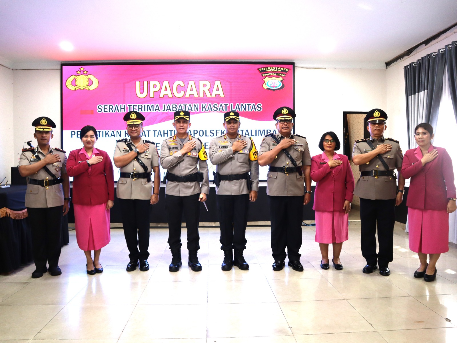 Kapolrestabes Medan Pimpin Sertijab Kompol Andika Purba Jabat Kasat Lantas