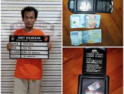 Polsek Patumbak Ciduk Pengedar Sabu di Gang Besi