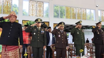 Kalapas Theo Adrianus Hadiri Upacara Bendera Peringatan Hari Lahir Pancasila di Binjai