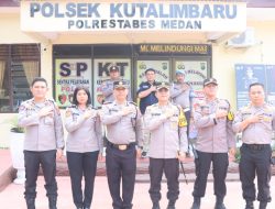 Sidak Polsek Kutalimbaru, Ini Isi Arahan Kapolrestabes Medan