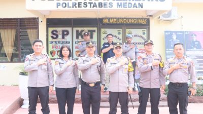 Sidak Polsek Kutalimbaru, Ini Isi Arahan Kapolrestabes Medan