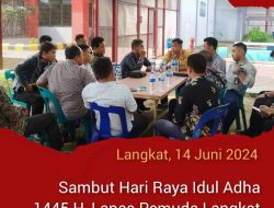 Sambut Hari Raya Idul Adha 1445 H, Lapas Pemuda Langkat Gelar Rapat Persiapan