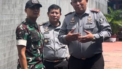 Perkuat Sinergitas, Kalapas Binjai Terima Kunjungan Danyon Arhanud 11/WBY